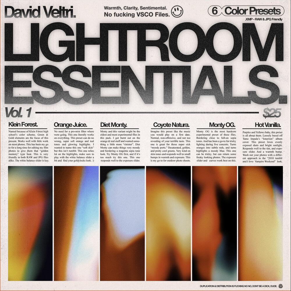 David Veltri - Essential Presets Vol.1