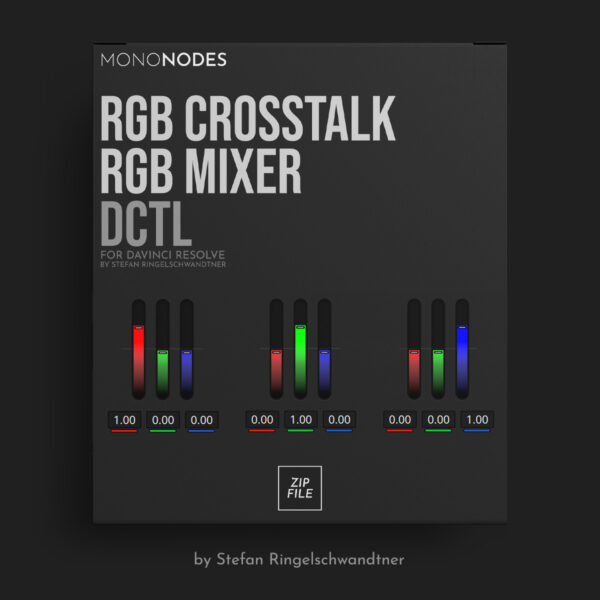 MONONODES – RGB Crosstalk DCTL v2.0
