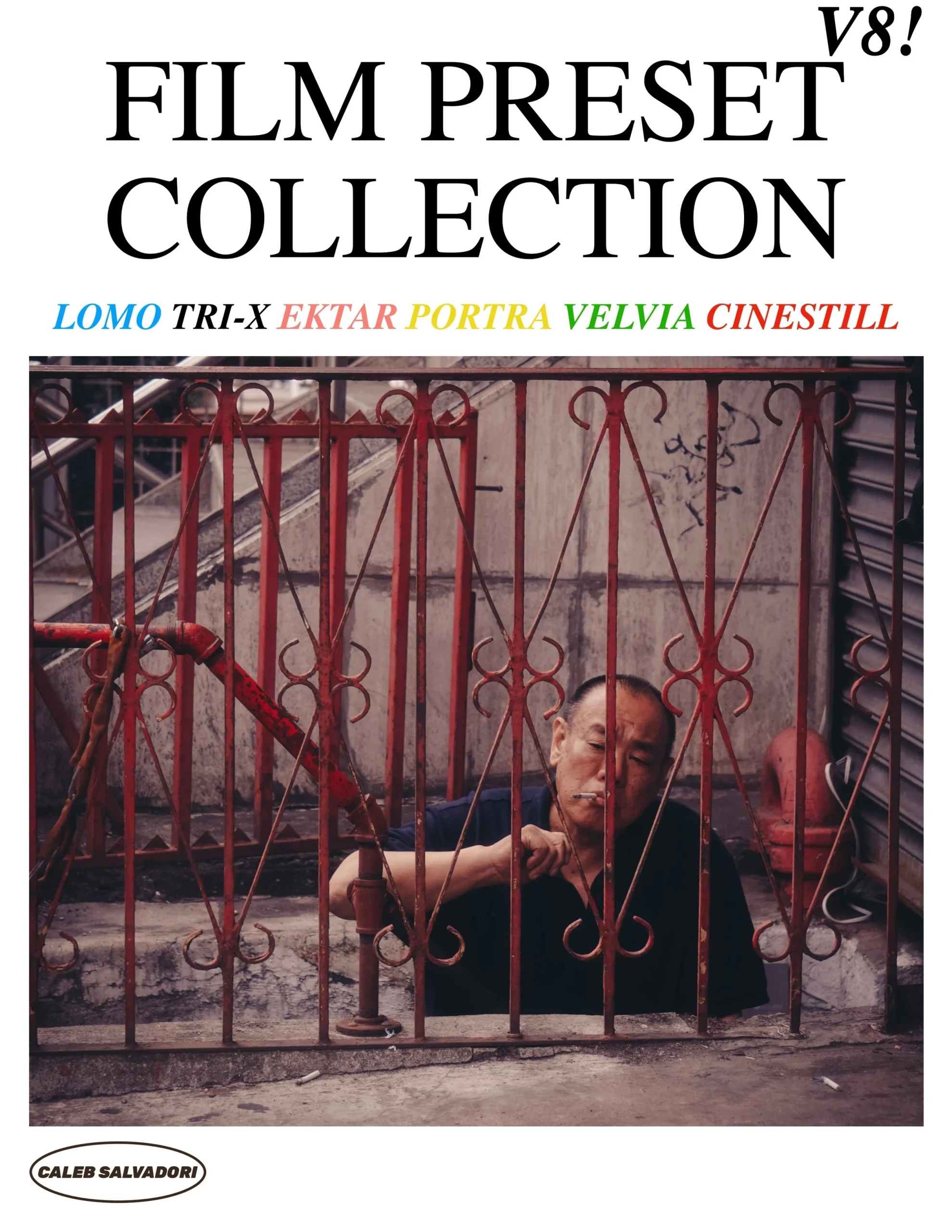 CALEB SALVADORI – Film Preset Collection V8