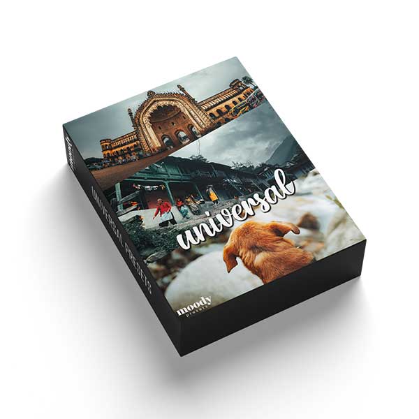 Moody Presets – Universal Presets- Pack of 72 Presets