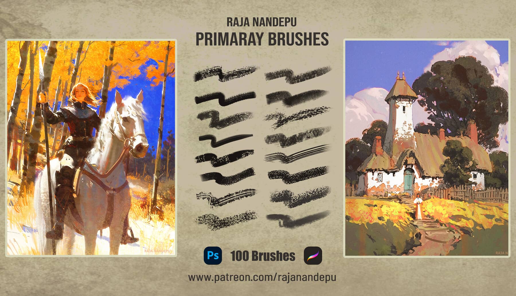 Primary Brushes Raja Nandepu