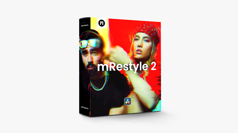MotionVFX – mRestyle 2 DVR — Eclectic Collection of Effects for DVR