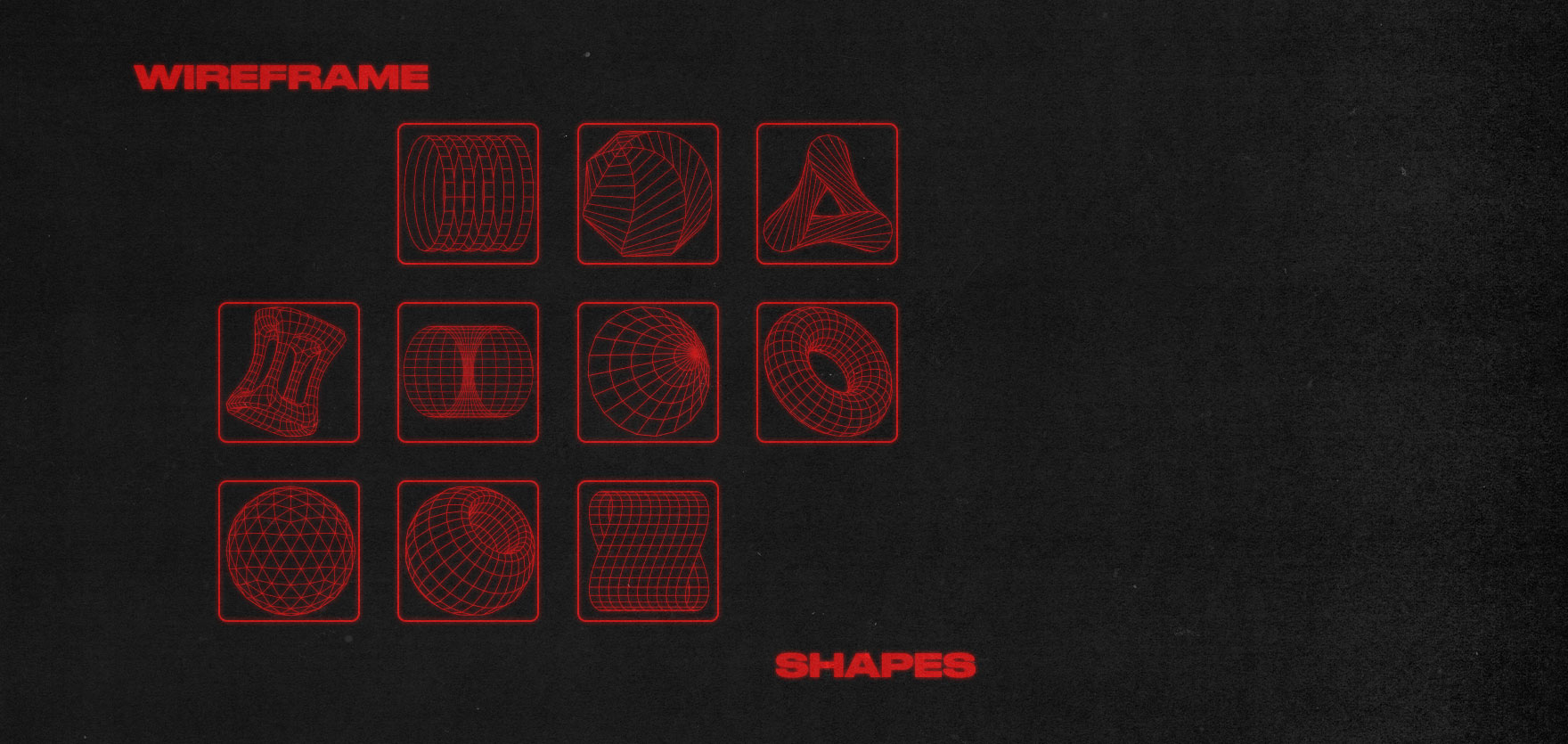 Pixflow – Wireframe Shapes