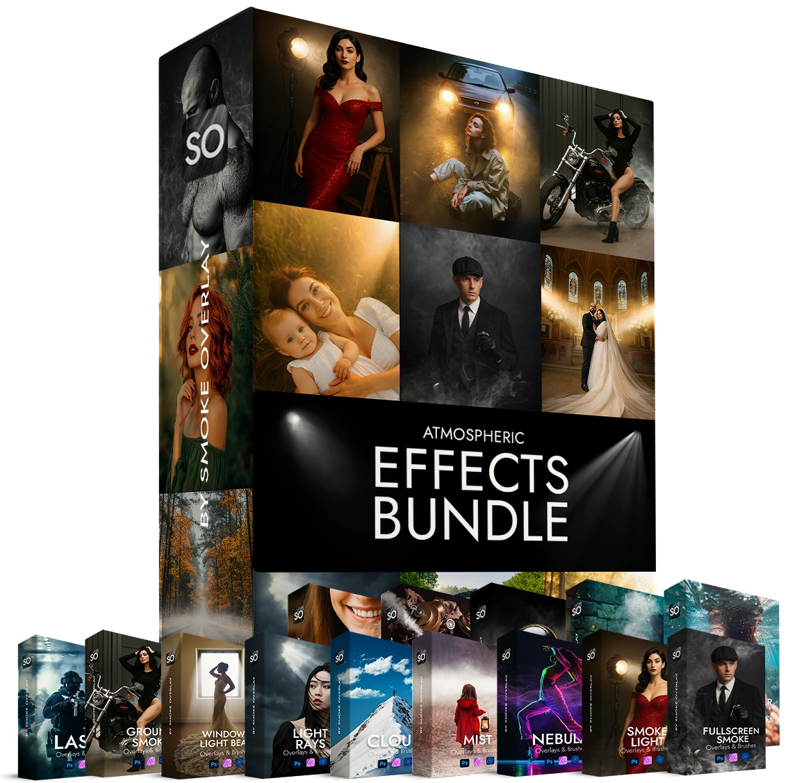 Atmospheric Effects Bundle (Overlays & Brushes All-in-One)