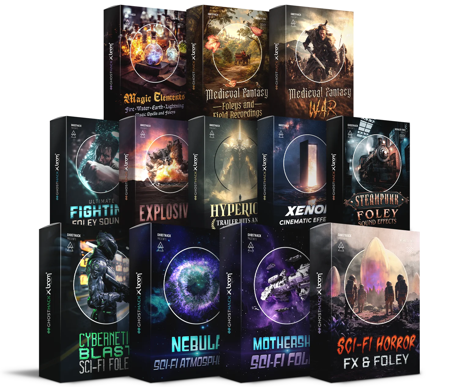 Ghosthack x Boom Library Sound FX & Foley Bundle