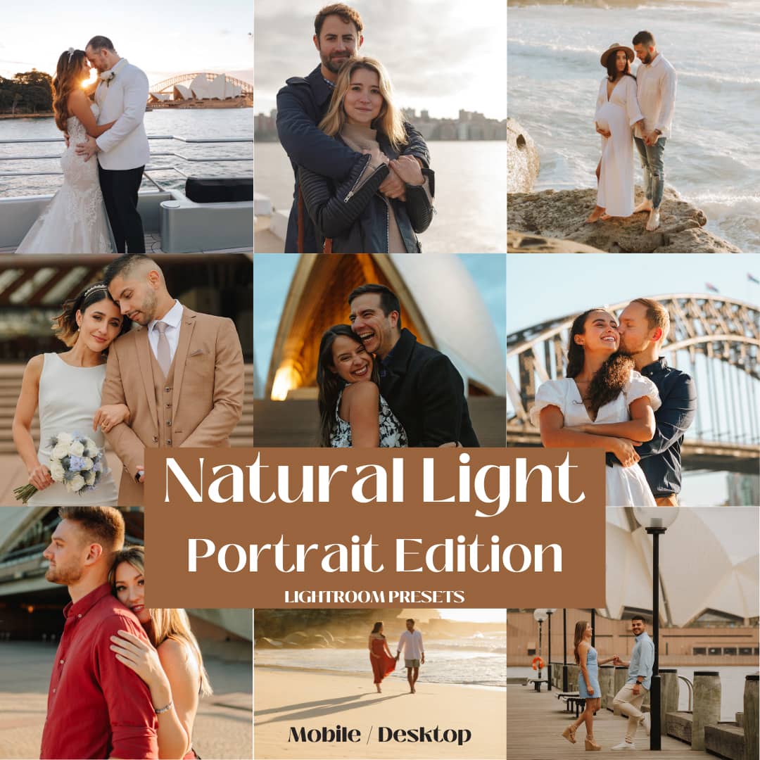 PRESETS: Natural Light Portrait Edition (Mobile + Desktop)