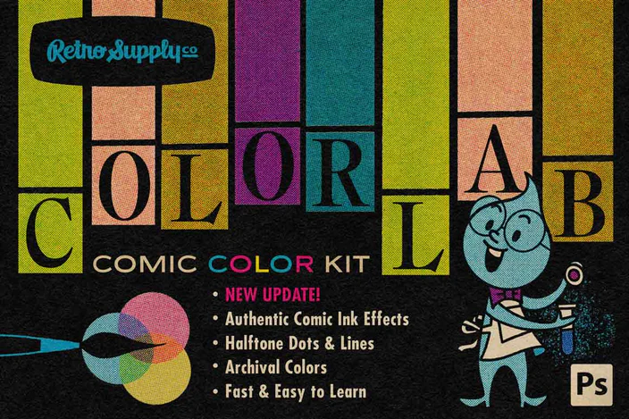 RetroSupply – ColorLab for Photoshop
