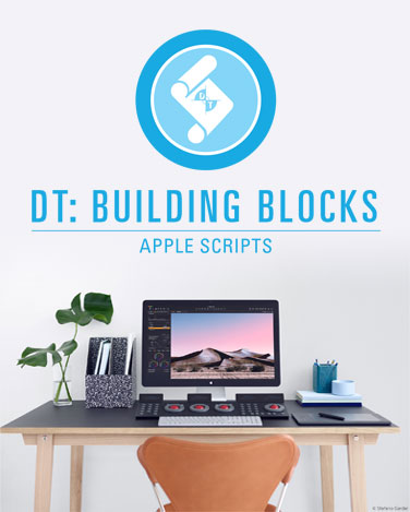 DT Building Blocks: AppleScripts