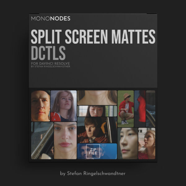 MONONODES – SPLIT SCREEN MATTES DCTLS