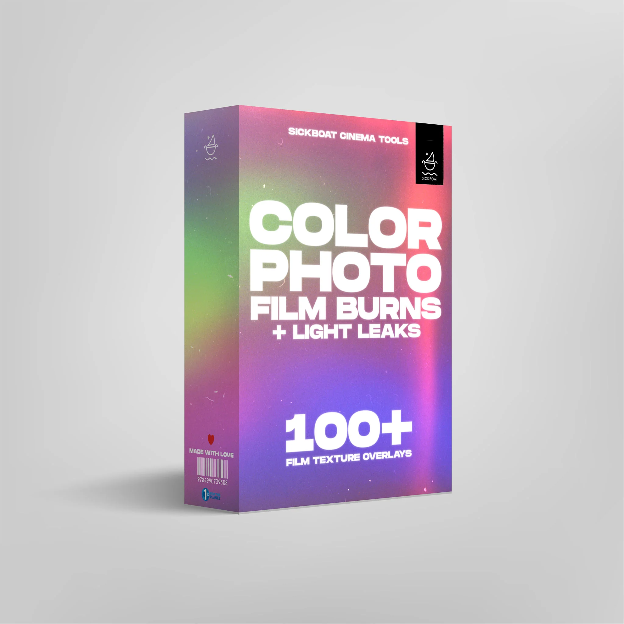 Sickboat – Color Photo Film Burn Images + Light Leaks (6K)