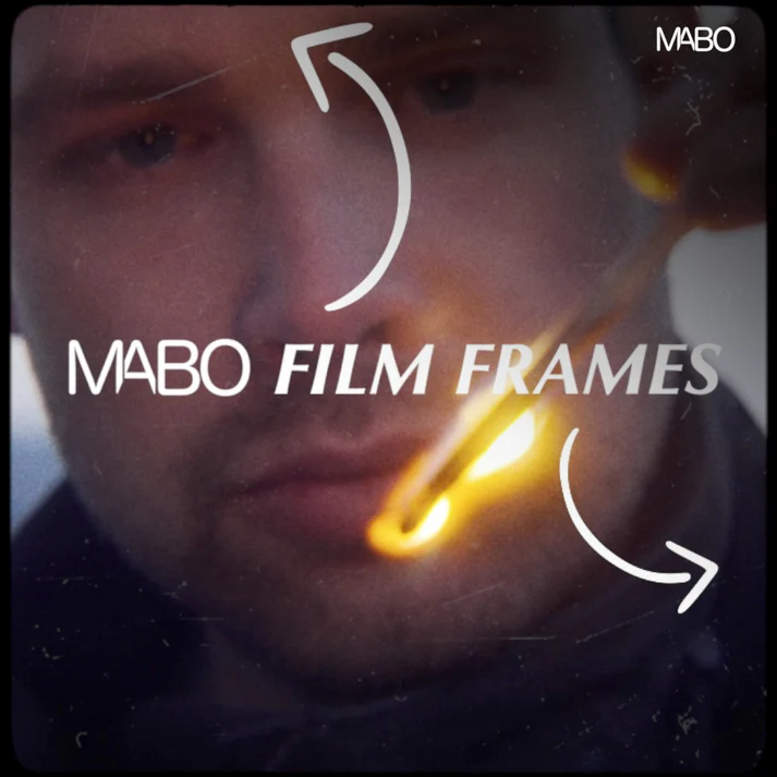MABO Film Frames + Grain + Lightleaks