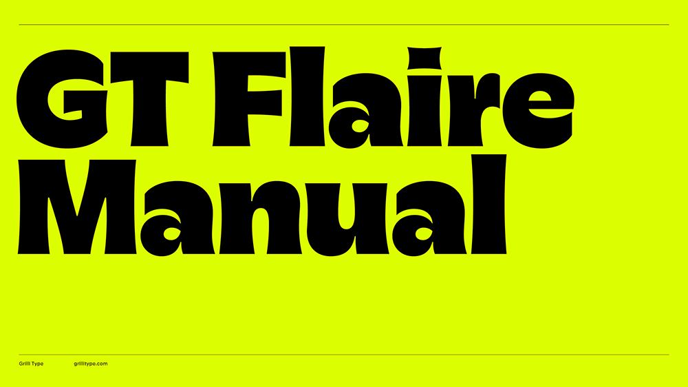 Grilli Type – GT Flaire