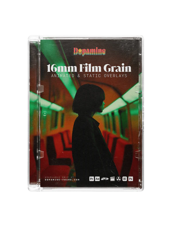 Dopamine Frame – 16mm Film Grain Overlays