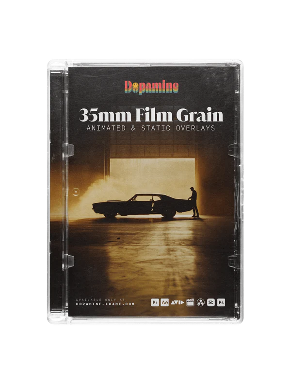 Dopamine Frame – 35mm Film Grain Overlays