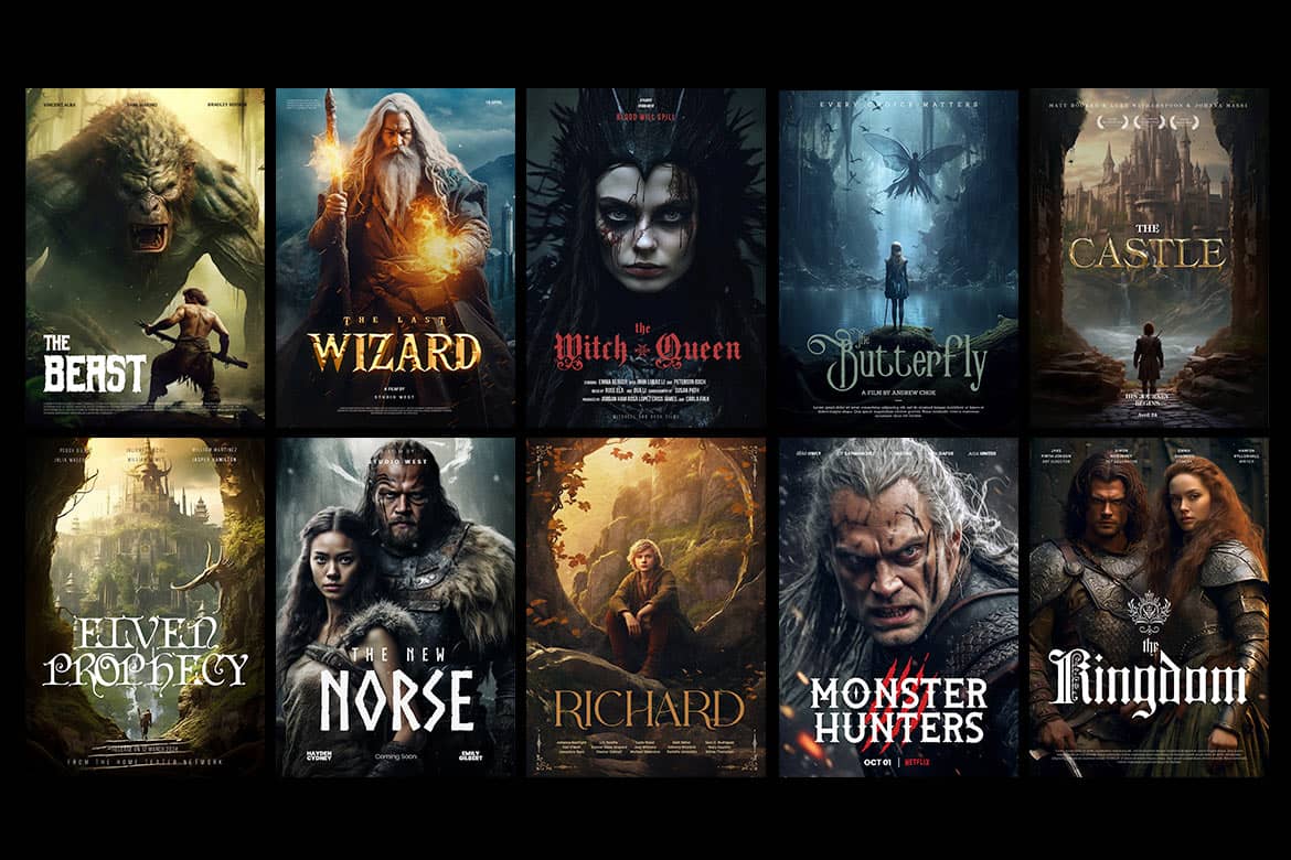 Pixflow – Cinematic Fantasy Posters