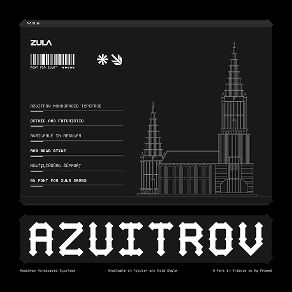 Studio Innate – Azuitrov Font