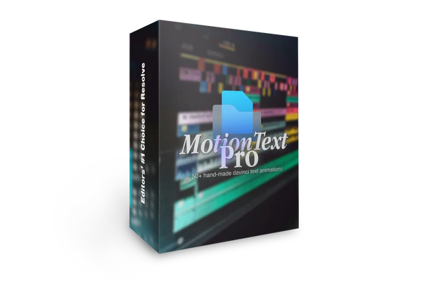 Ryanherrick – MotionText Pro V1 – Text FX Pack