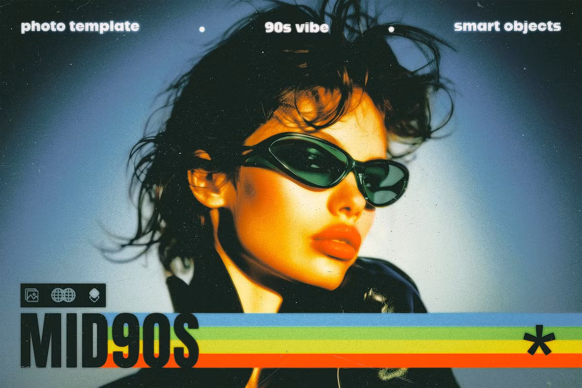 Mid 90’s Vibe Photo Effect