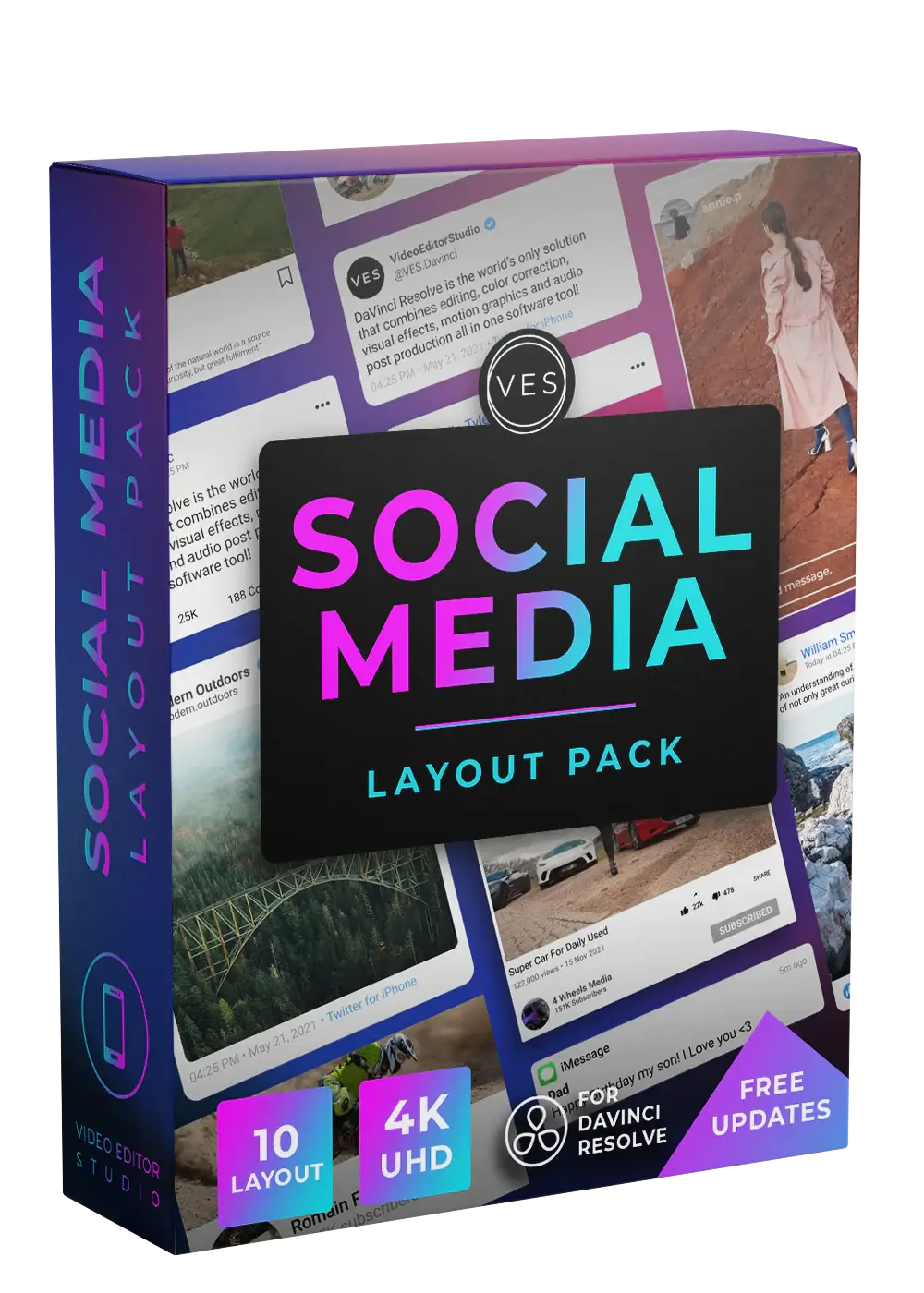 Video Editor Studio – Social Media Layouts