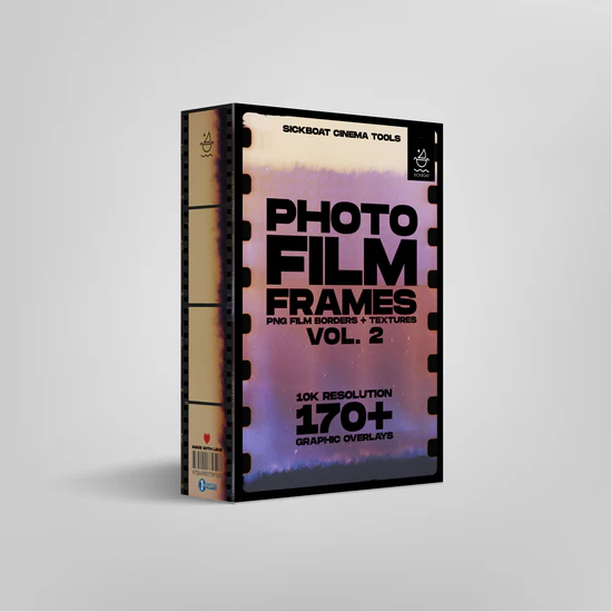 Sickboat – Photo Film Frames: 35mm PNG Film Borders Vol. 2 (10K)