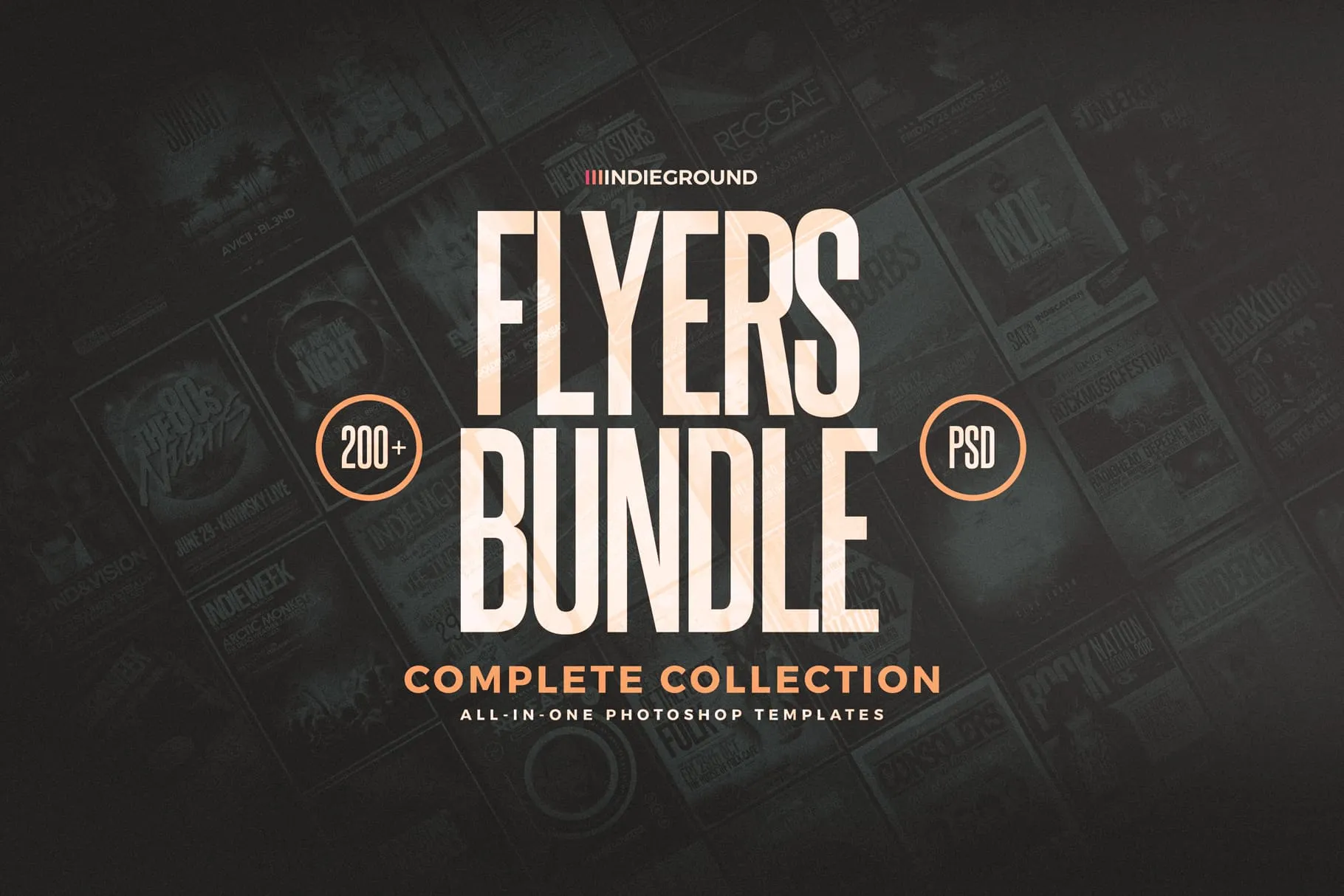 Indieground Design – All-in-one Flyers Bundle