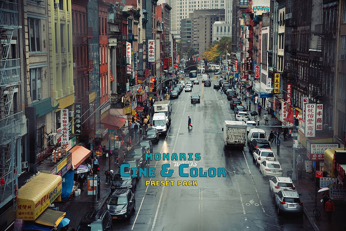 Monaris Cine & Color Preset Pack
