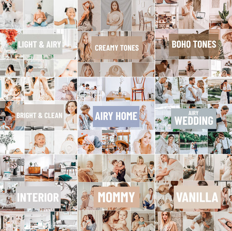 PSD Stack – Bright & Airy Bundle