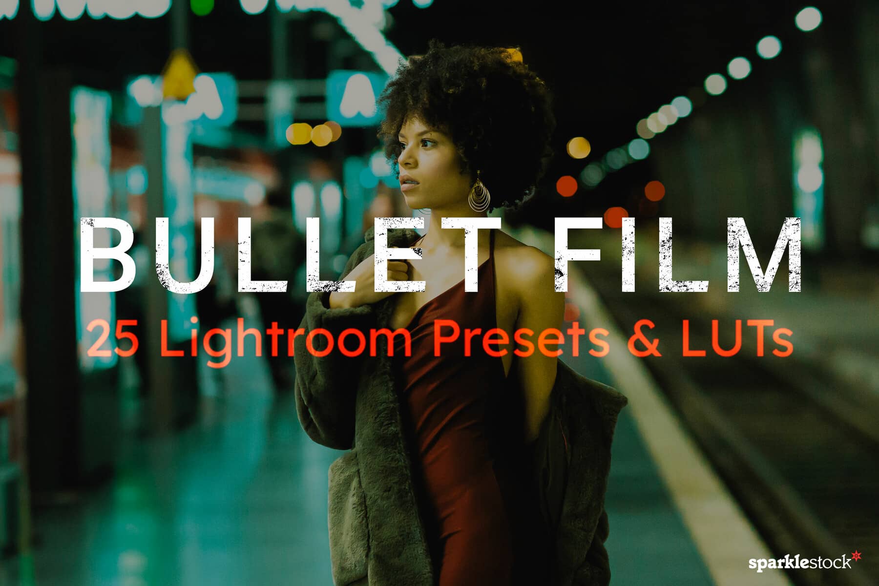 SparkleStock – Bullet Film – 25 LUTs and Lightroom Presets