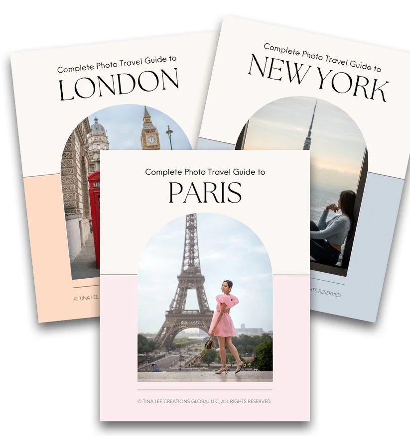 Tina’s Photo Travel Guides – New York/Paris/London Bundle