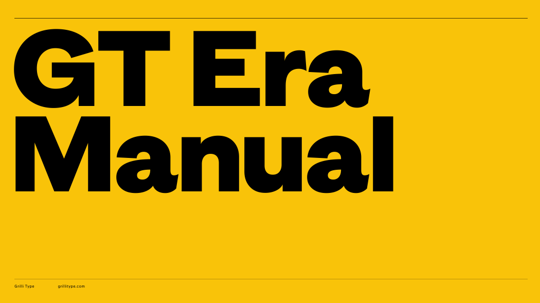 Grilli Type – GT Era