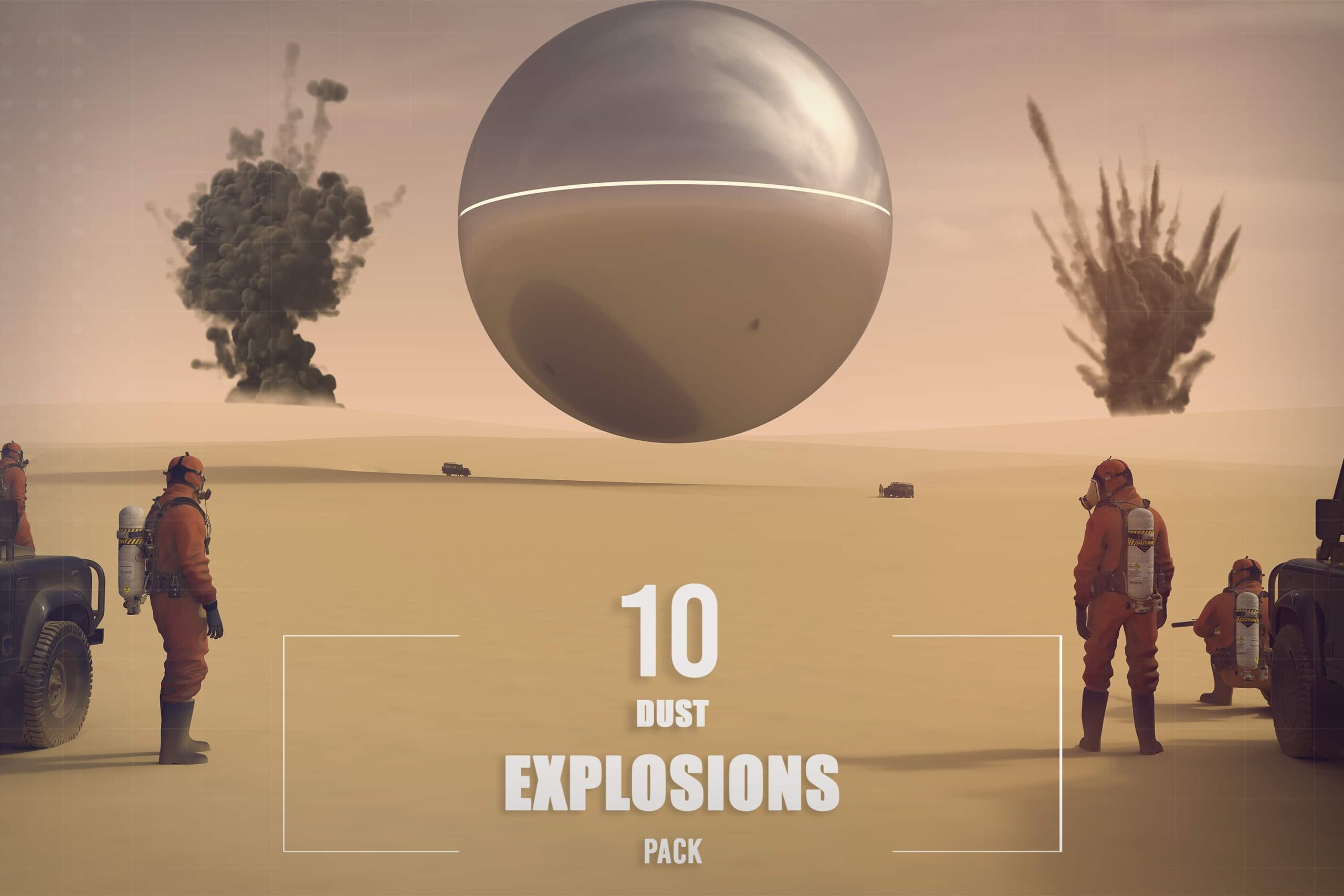 Eldamar Studio – 10 Dust VFX Explosions Pack
