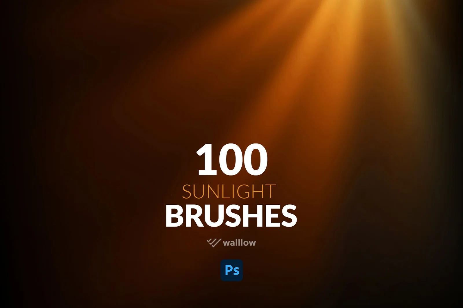 Walllow – 100 Sunlight Photoshop Brushes