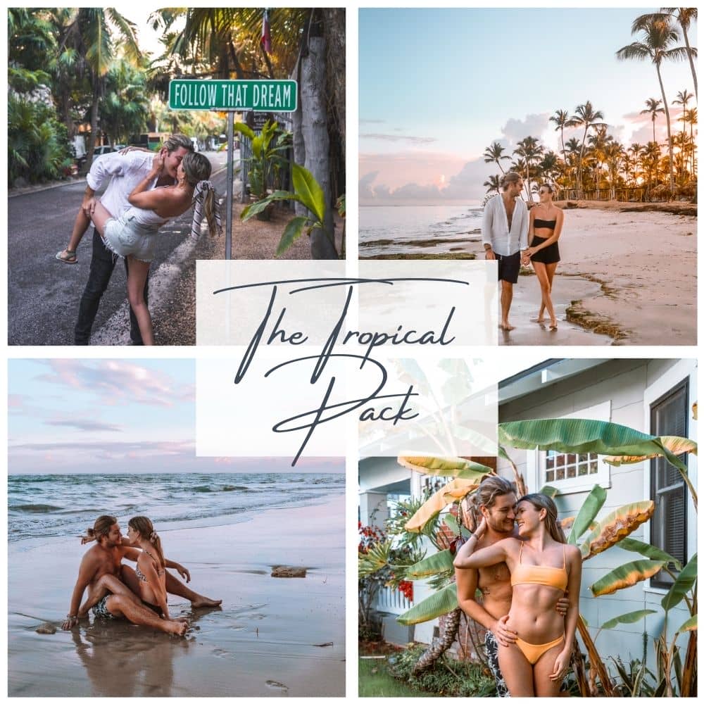 American and the Brit – The Tropics Preset Pack