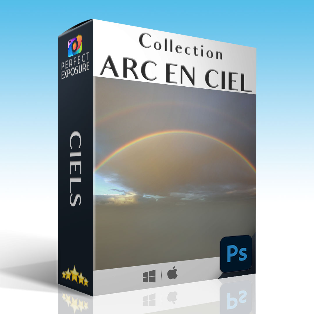 Perfect Exposure – 8 Ciels Arc en Ciel Photoshop Luminar Collection