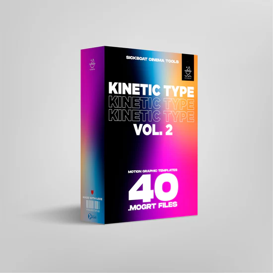 Sickboat – Kinetic Type Pack: Animated Text Kit Vol. 2