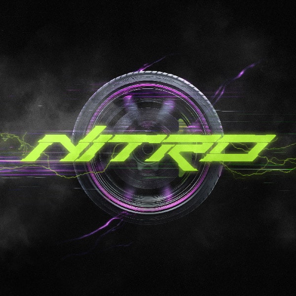 Studio Innate – Nitro Font — Cyberpunk Racing Display Typeface