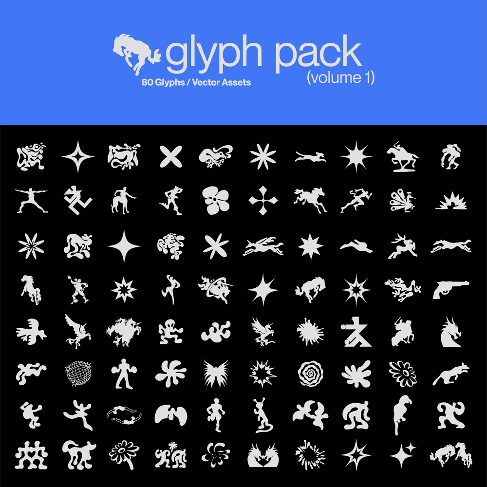 HVNTER – Glyphs Pack (Vol.1)