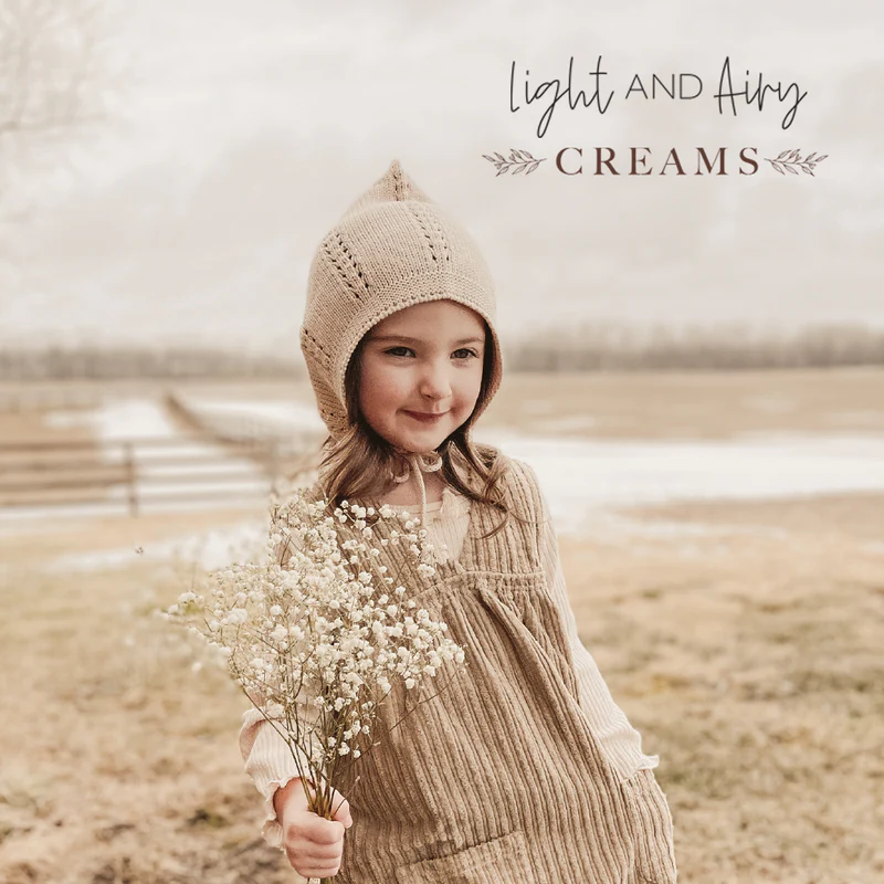 The Luxe Lens – Light & Airy Creams Lightroom Presets – Desktop