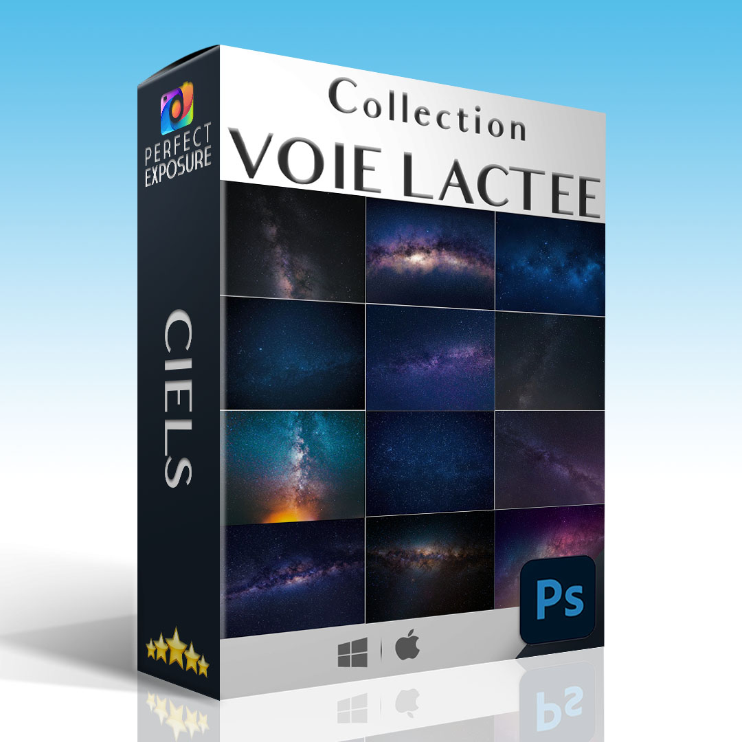Perfect Exposure – 169 Ciels Voie Lactée Photoshop Luminar Collection