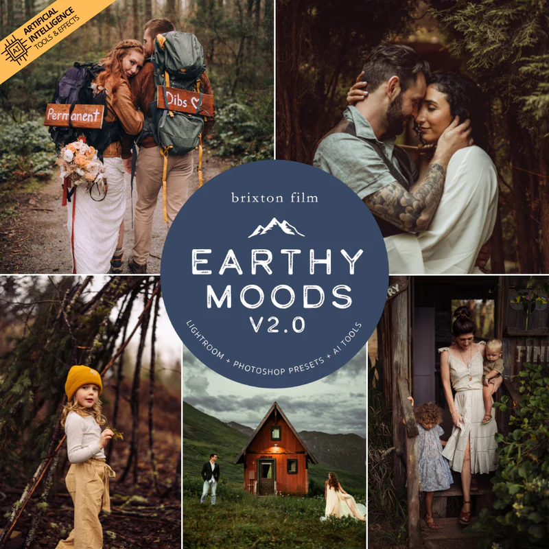 The Luxe Lens – Earthy Moods 2.0 Lightroom Presets & AI Powered Tools – Desktop