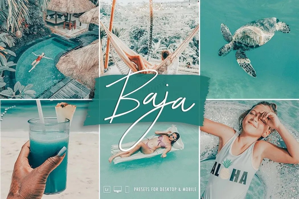 Signature Edits – The Baja Breeze Lightroom Preset Collection