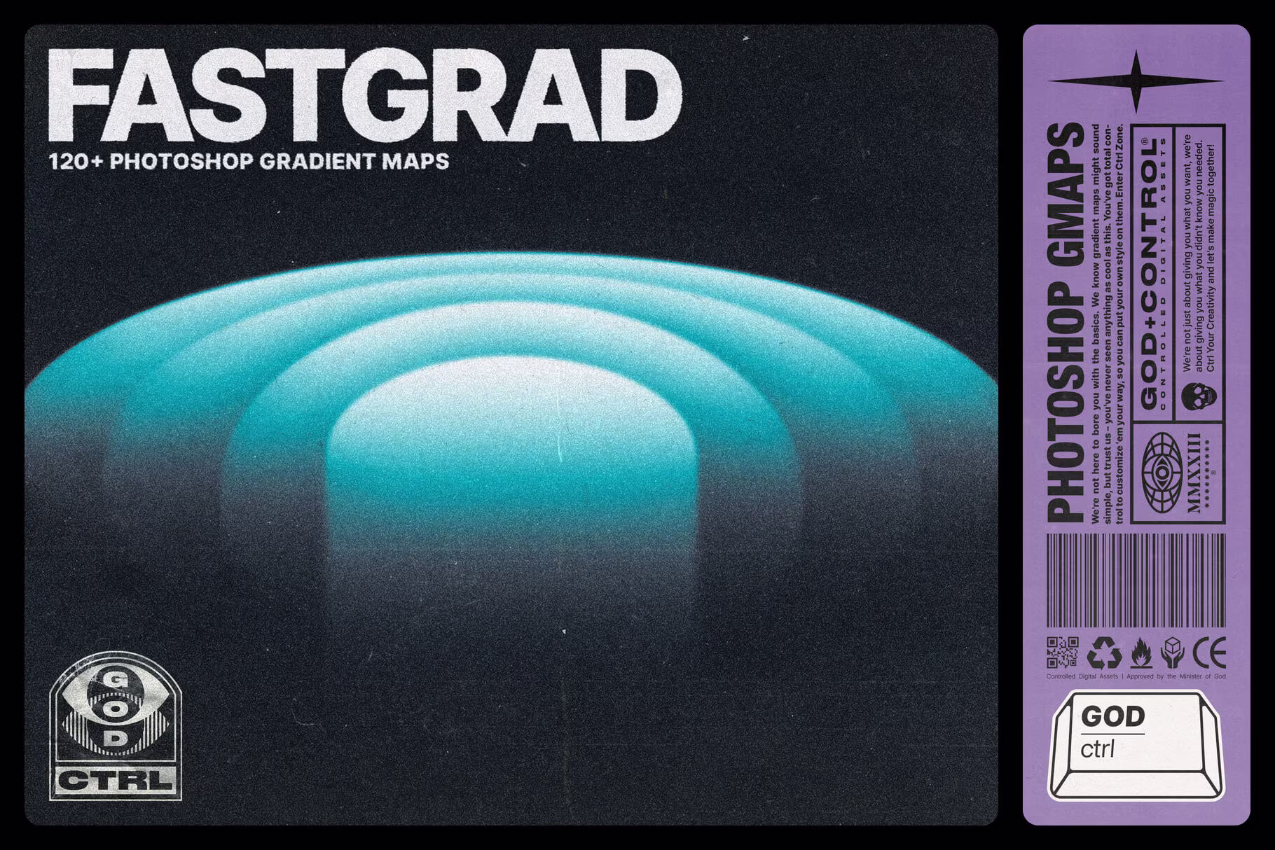 God Control – Fastgrad 3 | Photoshop Gradient Maps