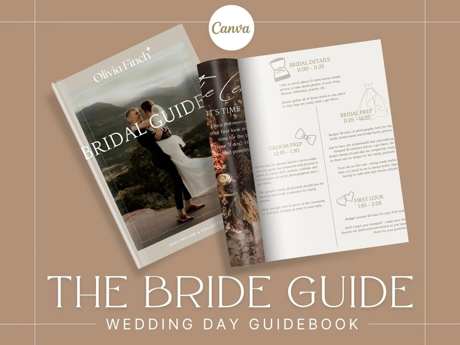 Signature Edits – BOHO Bride Guide Canva Template