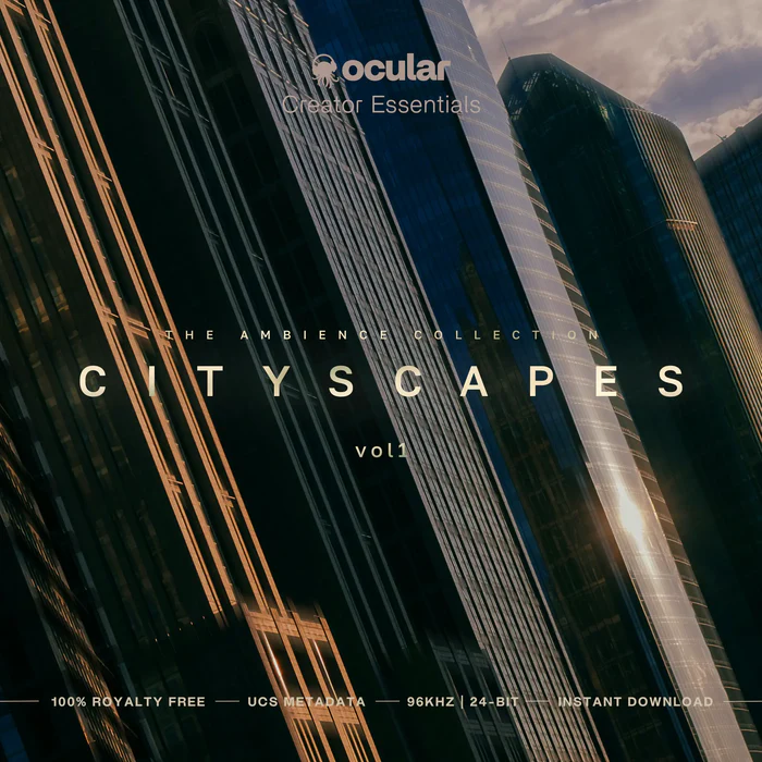 Ocular Sounds – Cityscapes Vol. 1 – Ambience SFX