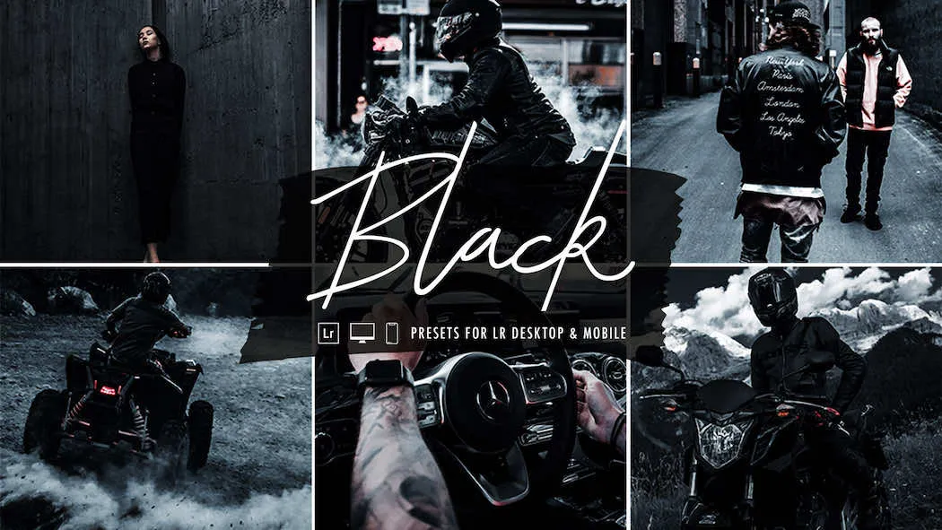Signature Edits – The Black Lightroom Preset Collection