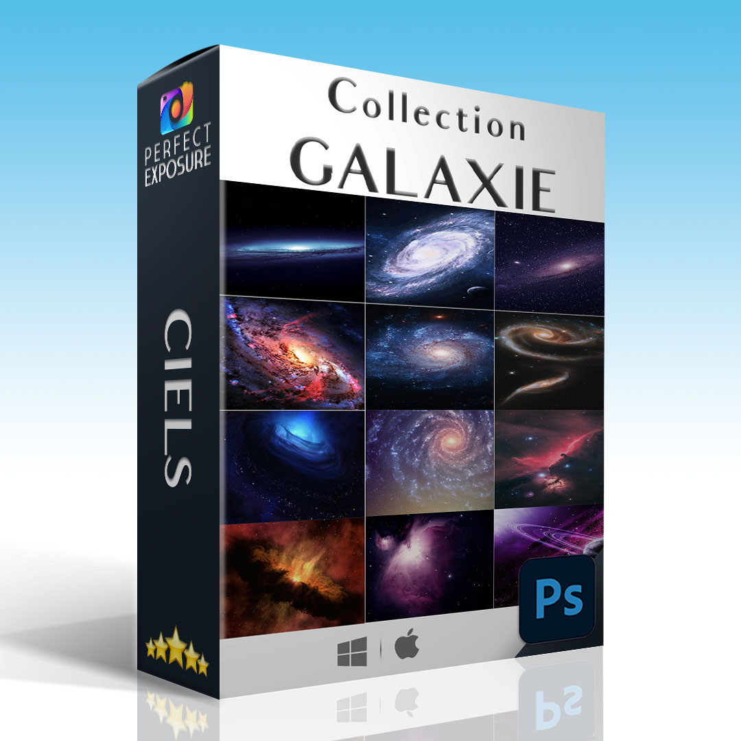 Perfect Exposure – 46 Ciels Galaxie Photoshop Luminar Collection