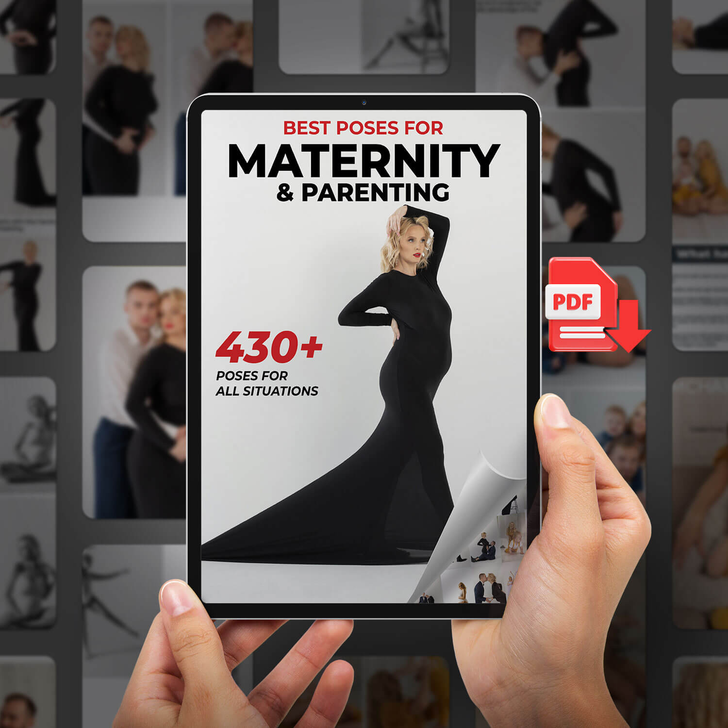 Studio Guti – The 430 Best Poses for Maternity & Parenting