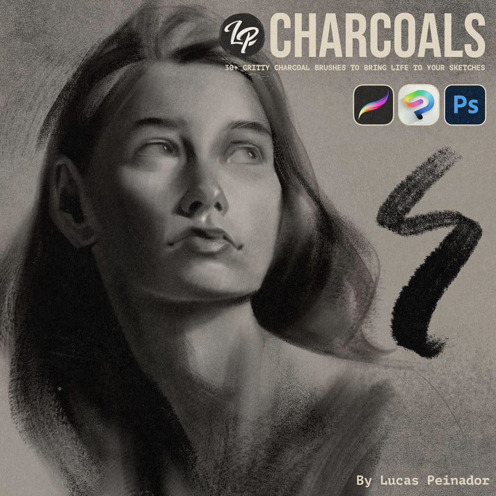 Lucas Peinador – LP Charcoal Brushes