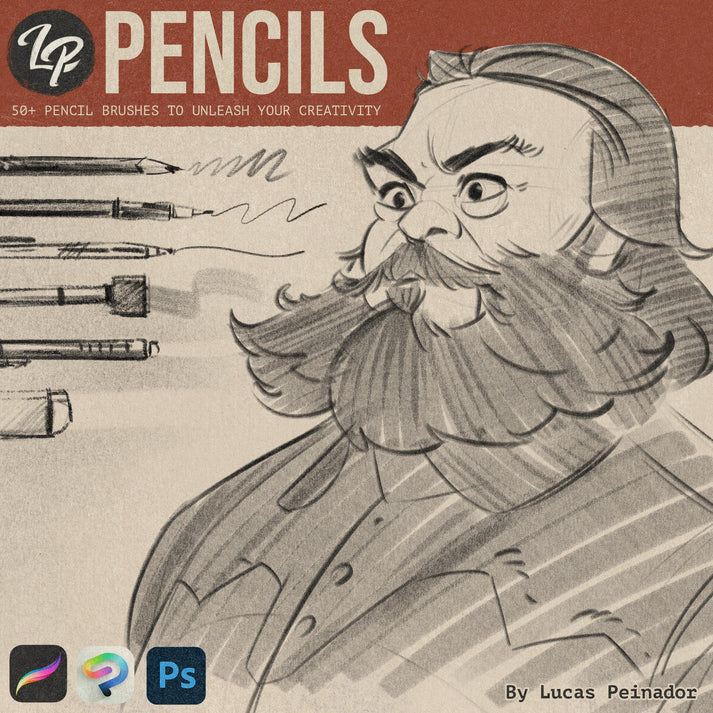 Lucas Peinador – LP Pencil Brushes