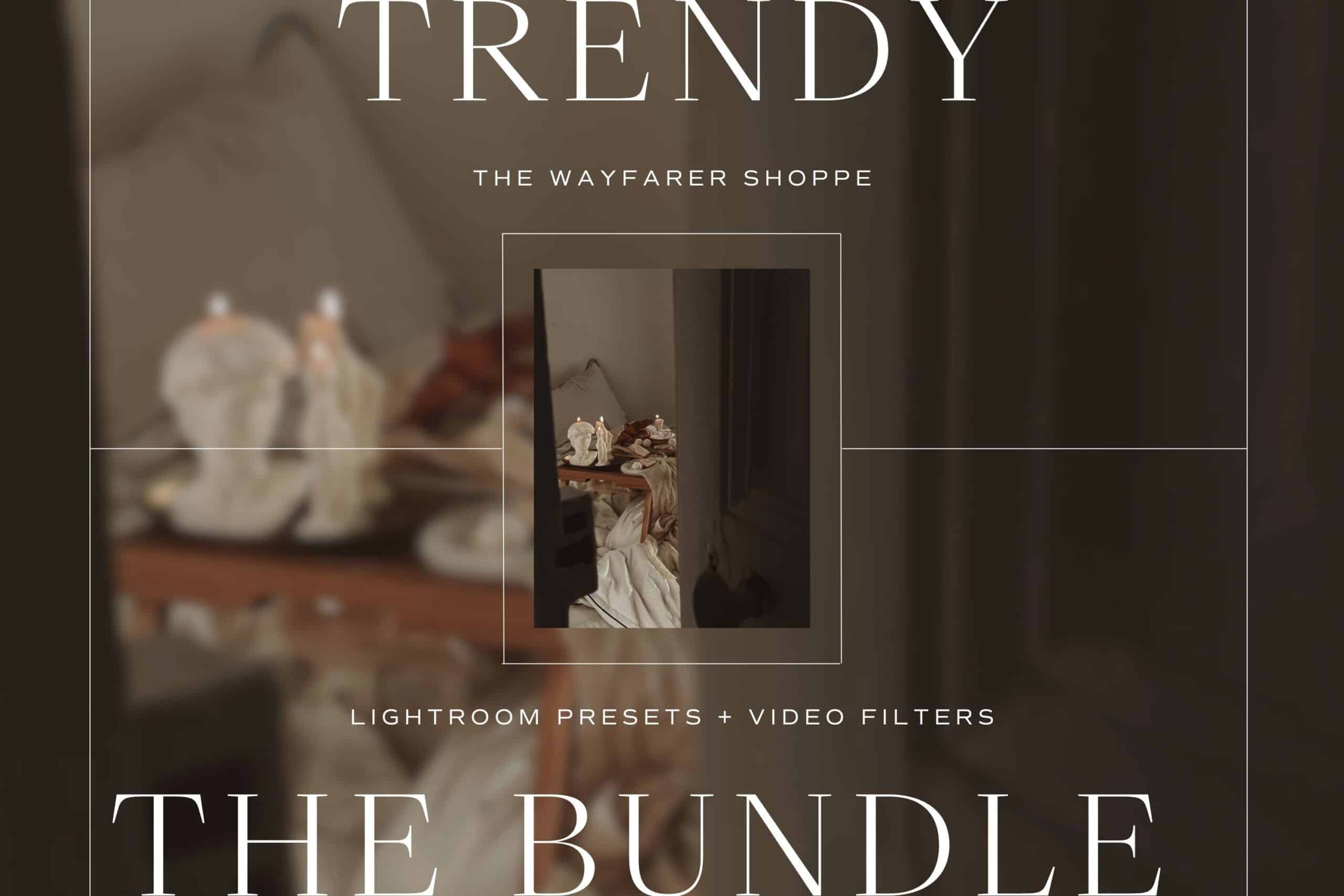 The Wanderful Wayfarer – Trendy Lightroom Presets + Video Filters Bundle